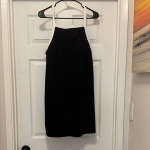 Elegant Black and White Women's Dress